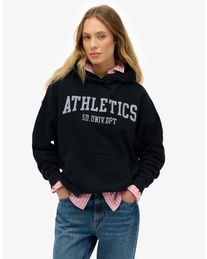 Superdry & Co Sweatshirt Athletic Essentials - Schwarz