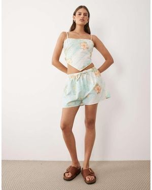 Miss Selfridge Shorts - Natural