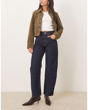 Mango Bet 100% Cotton Barrel Jean - Blue