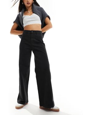 Levi's Pantalones Chinos Negros De Corte Recto Y Talle Alto Estilo Vintage De - Azul