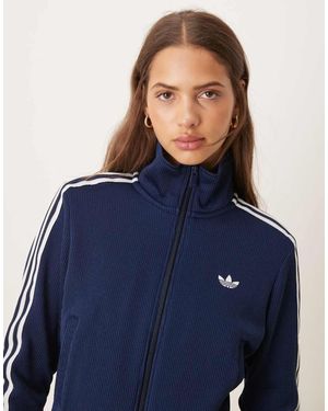 adidas Originals Firebird Knitted Track Top - Blue