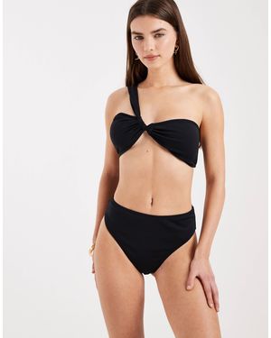 4th & Reckless – bikinihose - Schwarz