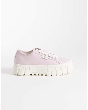 Tommy Hilfiger Platform Trainers - Natural