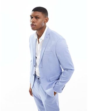 SELECTED Slim Fit Suit Jacket - Blue