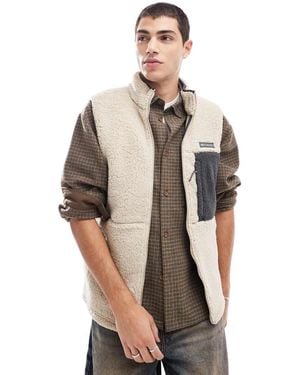 Columbia Mountainside Heavyweight Fleece Gilet - Natural