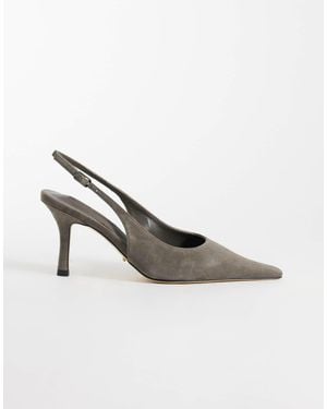 Tony Bianco Samar Slingback Heeled Shoes - White