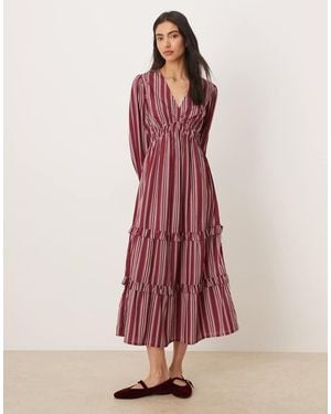 Wednesday's Girl Floaty Midaxi Dress - Pink