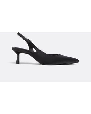 Stradivarius Slingback Heels - White