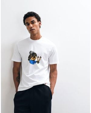 Carhartt T-shirt à motif graphique sur le devant - Blanc