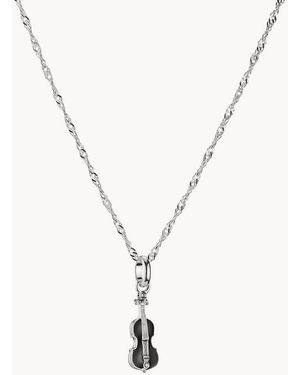 Thomas Sabo Ketting Met Gitaarhangertje - Metallic