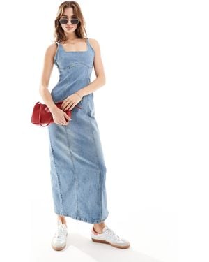 Cotton On Cotton On Seam Detail Maxi Dress - Blue