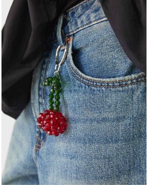 Stradivarius Sleutelhanger Met Kersen - Blauw