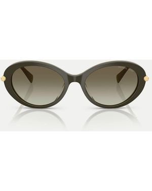 Michael Kors Occhiali Da Sole Ovali Rockaway Con Lente - Multicolore