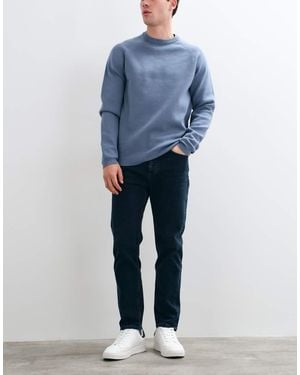 Mango Ben Jeans Slim Fit Scuro - Blu