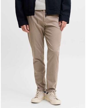 Jack & Jones Marco Low Rise Slim Fit Trousers - White
