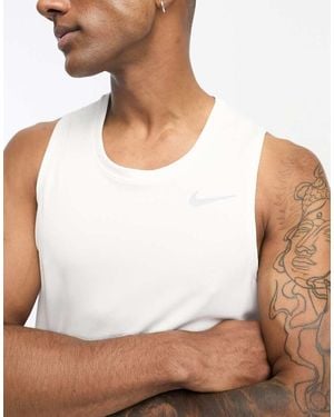 Nike Miler Dri-fit Tank - White