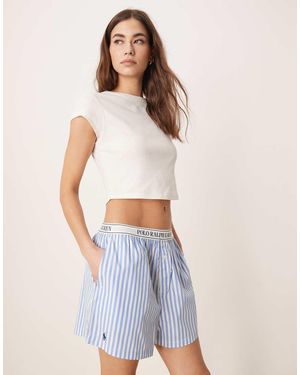 Polo Ralph Lauren Sleep Boxer With Logo Elastic - White