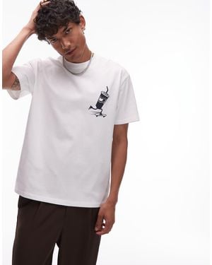 Tommy Hilfiger Skater Graphic T-shirt - White