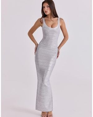 House Of Cb The Og Bandage Maxi Dress - Purple