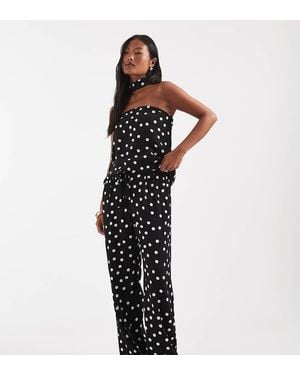 Vero Moda Woven Wide Leg Trouser Co-ord - Black