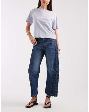 Lee Jeans Rider Barrel Jeans - Blue