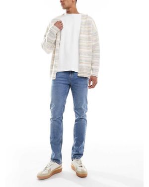 New Look Jeans Slim Lavaggio Medio - Blu