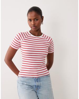 The Frolic Exclusive Cotton-rich Baby Tee - Red