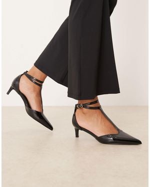 Raid Tosha Kitten Heel Shoes - Black