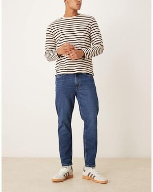 Mango Tapered Jean - Blue