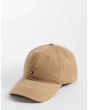 Tommy Hilfiger Small Flag Logo Essential Cap - Natural