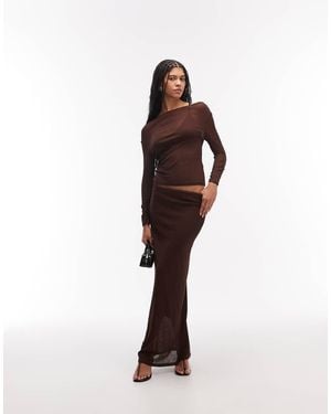 ASOS Double Layered Second Skin Skirt