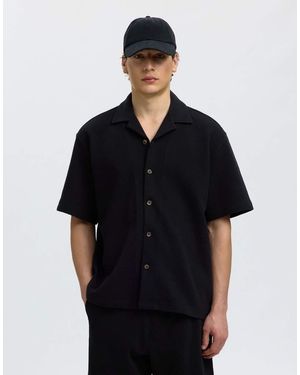 SELECTED Overshirt - Black