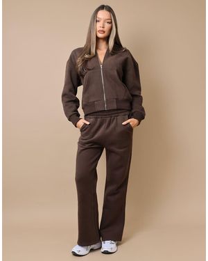 SIMMI Nova Essentials Zip Through Hoodie - Natural