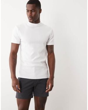 ASOS Skinny Short Length Chino Shorts - White