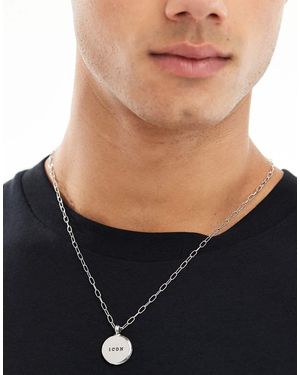 Icon Brand Ketting Met Totem-Hanger - Zwart