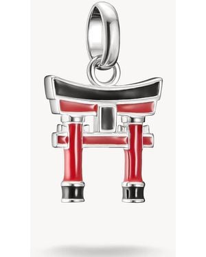 Thomas Sabo Charm Pendant Torii Connect - Red