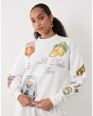 Six Stories Holiday Bridal Jumper - White