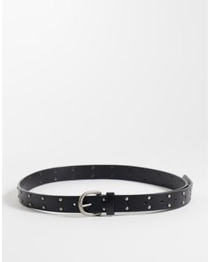 Hollister Boho Studded Belt - Grey