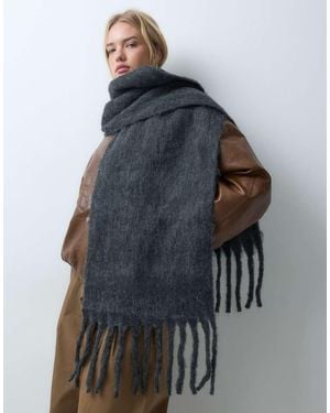 Threadbare Oversized Sjaal - Blauw