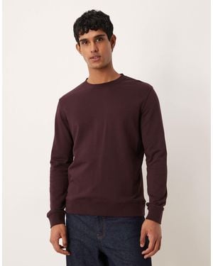 ARKET – relaxed-fit-sweatshirt aus ftee - Lila