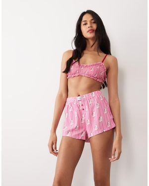 Wild Lovers Ines Boxer Shorts - Pink