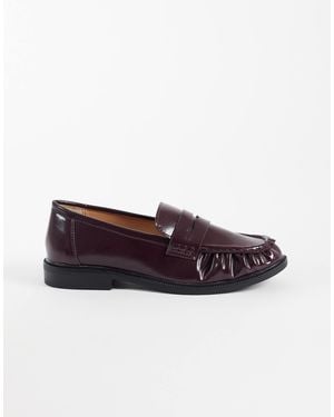 SEQWL Wide Fit – cadilliac – penny-loafer - Rot