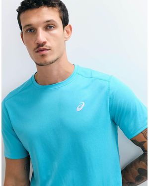 Asics Short Sleeve Running T-Shirt - Blue