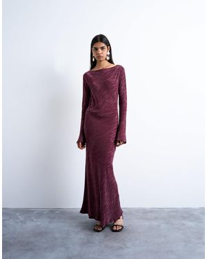 knee length dresses for ladies Maxi Backless Leather Dress 10