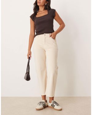 Free People Deep trance - pantalon en velours côtelé - Neutre