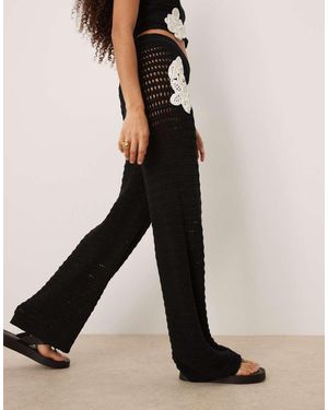 ASOS Pantaloni Con Fondo Ampio - Nero