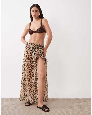 Miss Selfridge Pareo Da Spiaggia - Multicolore