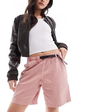 Gramicci Cotton Twill Pigment Dye G Shorts - Pink