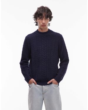 Wrangler – strickpullover - Blau
