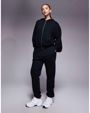 4505 Rest Day Heavyweight 420gsm Cotton Low Rise Cuffed jogger - Blue